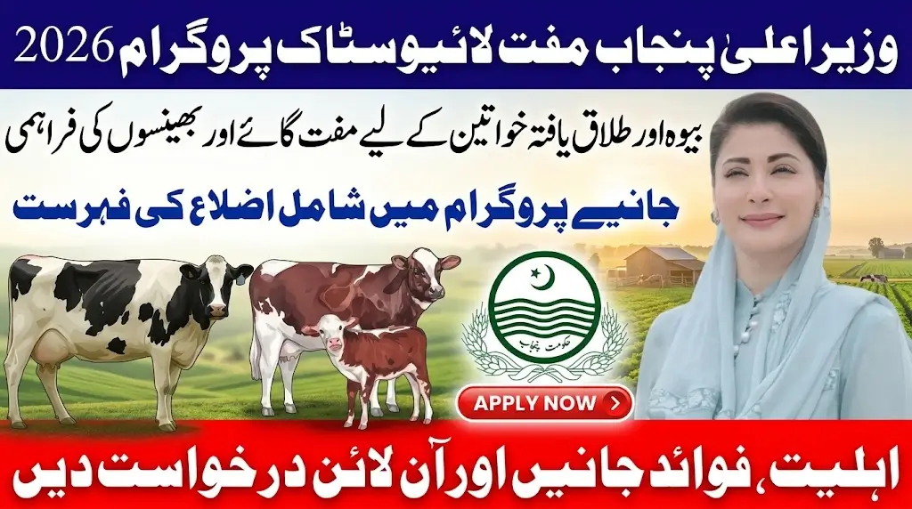 CM Punjab Free Livestock Program 2026