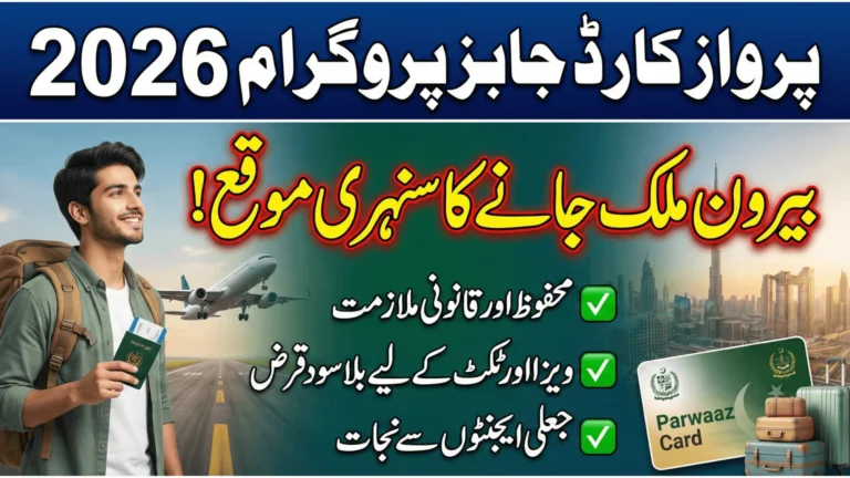 Parwaaz Card Jobs 2026 How Pakistani Youth Can Work Abroad Safely