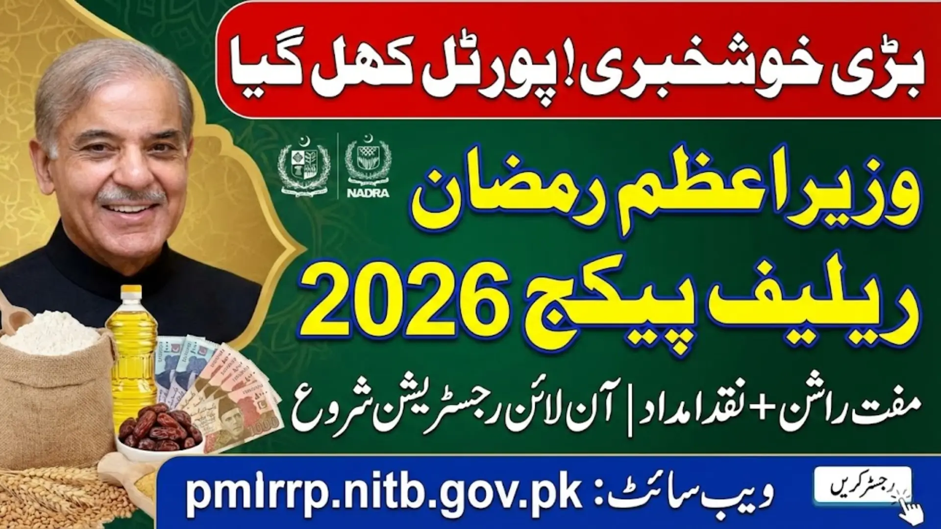 pmrrp.nitb.gov.pk PM Ramzan Relief Package 2026 – Complete Registration Guide and Eligibility Details