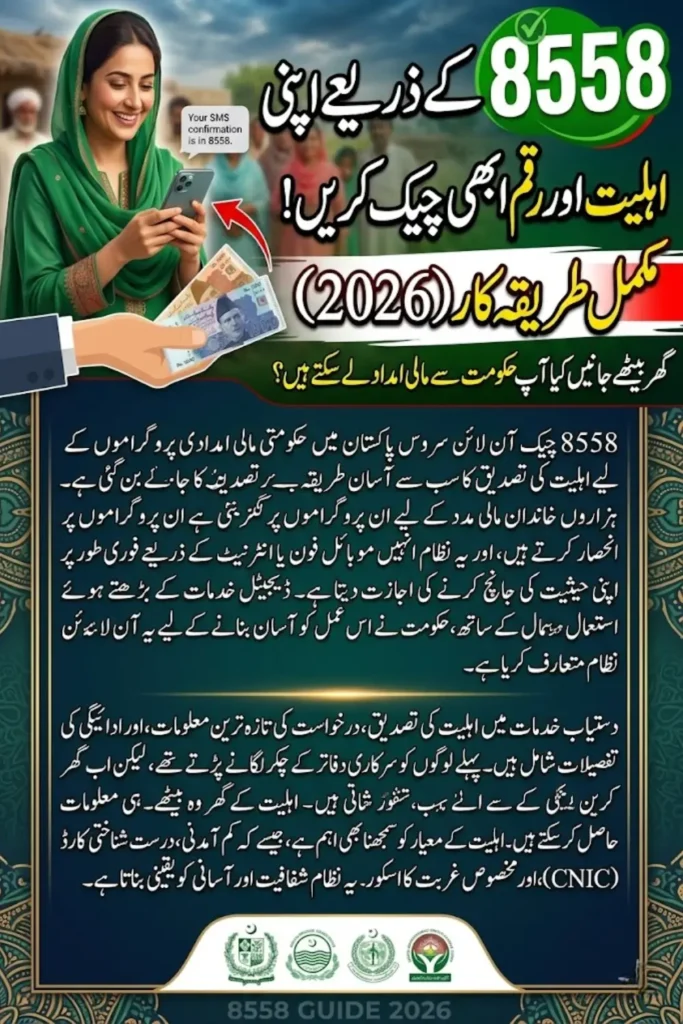 8558 Check Online 2026 – Complete Guide to Check Eligibility and Payment Status