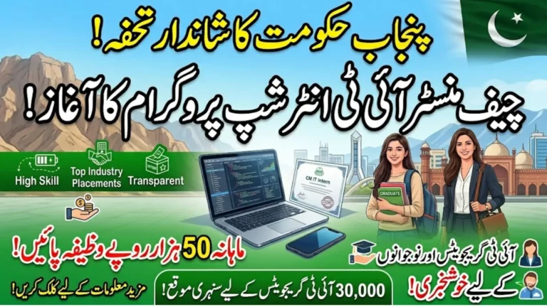 Chief Minister IT Internship Program: A New Opportunity for IT Graduates in Punjab