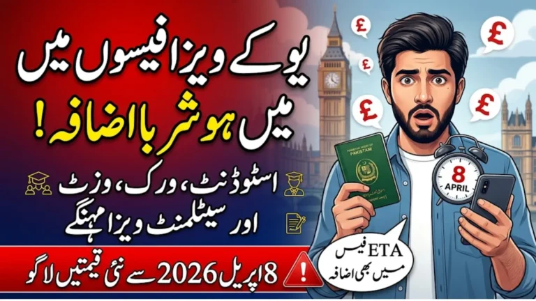 UK Visa Fee Increase 2026: New ETA, Visitor, Student, Work and Settlement Charges From April 8