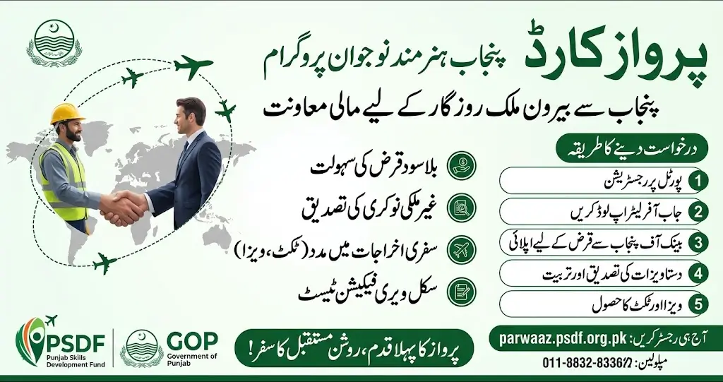 Parwaz Card Registration Portal Online Apply Step By Step Guide 2026 – Complete Details
