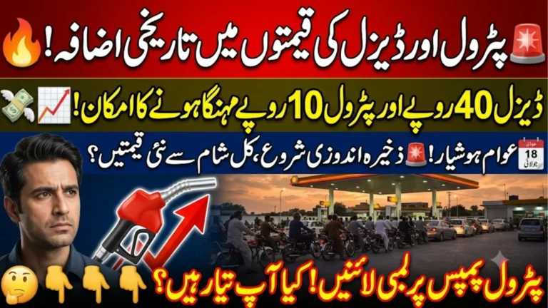 Petrol Price in Pakistan Expected to Increase from July 18 as Diesel May Rise by Rs. 40 Per Litre