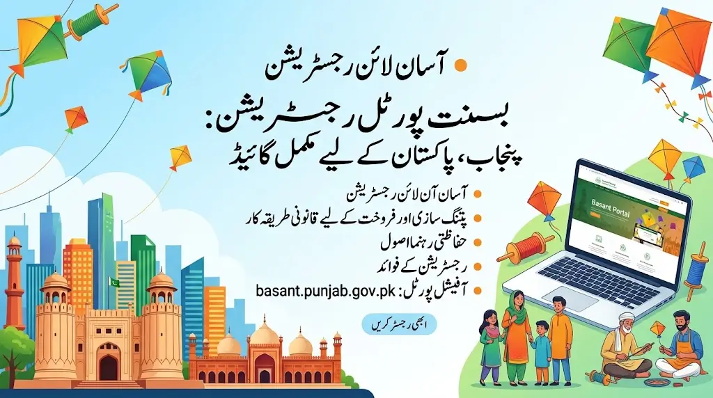 Basant Portal Registration Complete Guide for Punjab, Pakistan