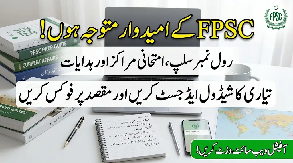 CSS 2027 MPT Rescheduled: FPSC Moves Test to October 10 After Protest Announcement
