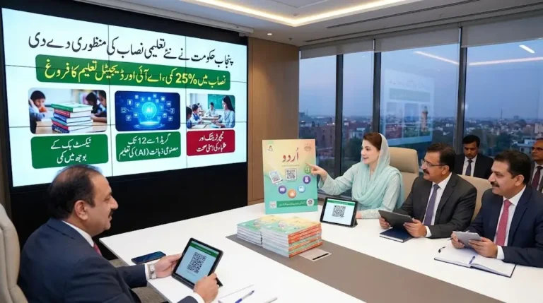 Punjab Approves New School Curriculum to Reduce Textbook Burden and Promote AI Education