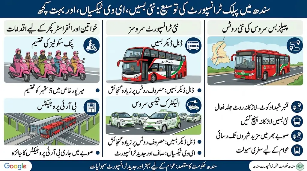 Sindh to Expand Peoples Bus Service With New Routes, EV Taxis and Double-Decker Buses
