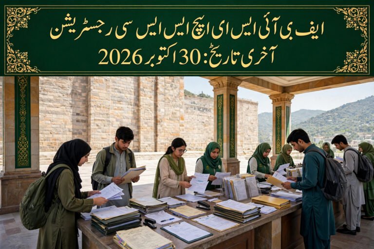 FBISE HSSC Registration Deadline